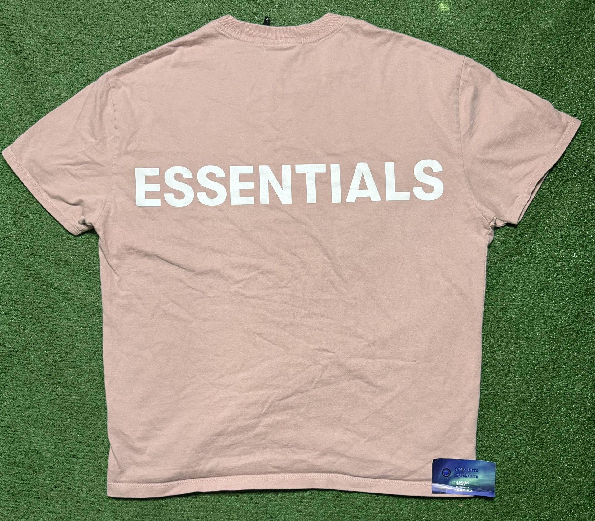 Fear Of God Essentials Shirt Blush Pink FW19