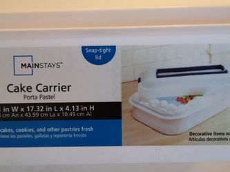 Like new cake carrier