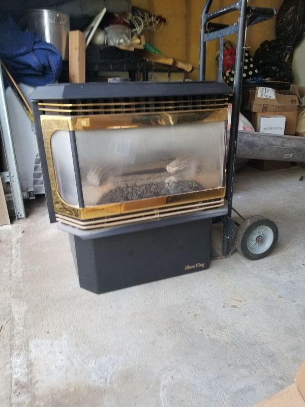 Blaze King 36000 btu propane free standing fireplace for Sale in