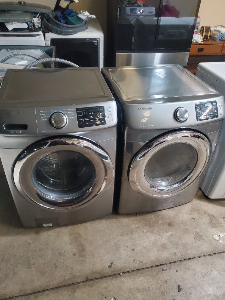 Samsung Set Washer And Dryer