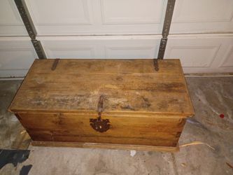 Big wooden chest