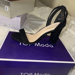 Black Heels Size 8