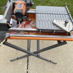 RIDGID WET TILE SAW