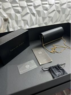 Phillip Plein glasses holder shoulder bag wallet