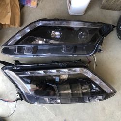 2011 Ford Fusion After Stock Headlights 