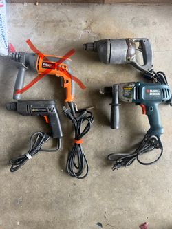 Drills Corded I have both 1/2 and 3/8 Chucks