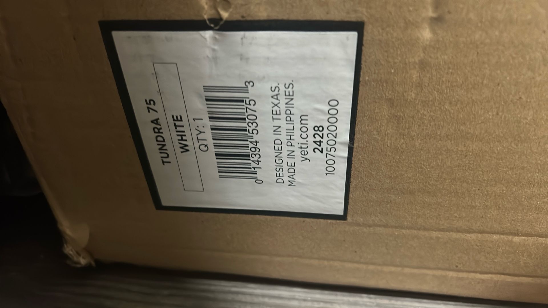Yeti Cooler Tundra 75 Brand New!