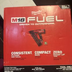 Milwaukee Finish Nailer 