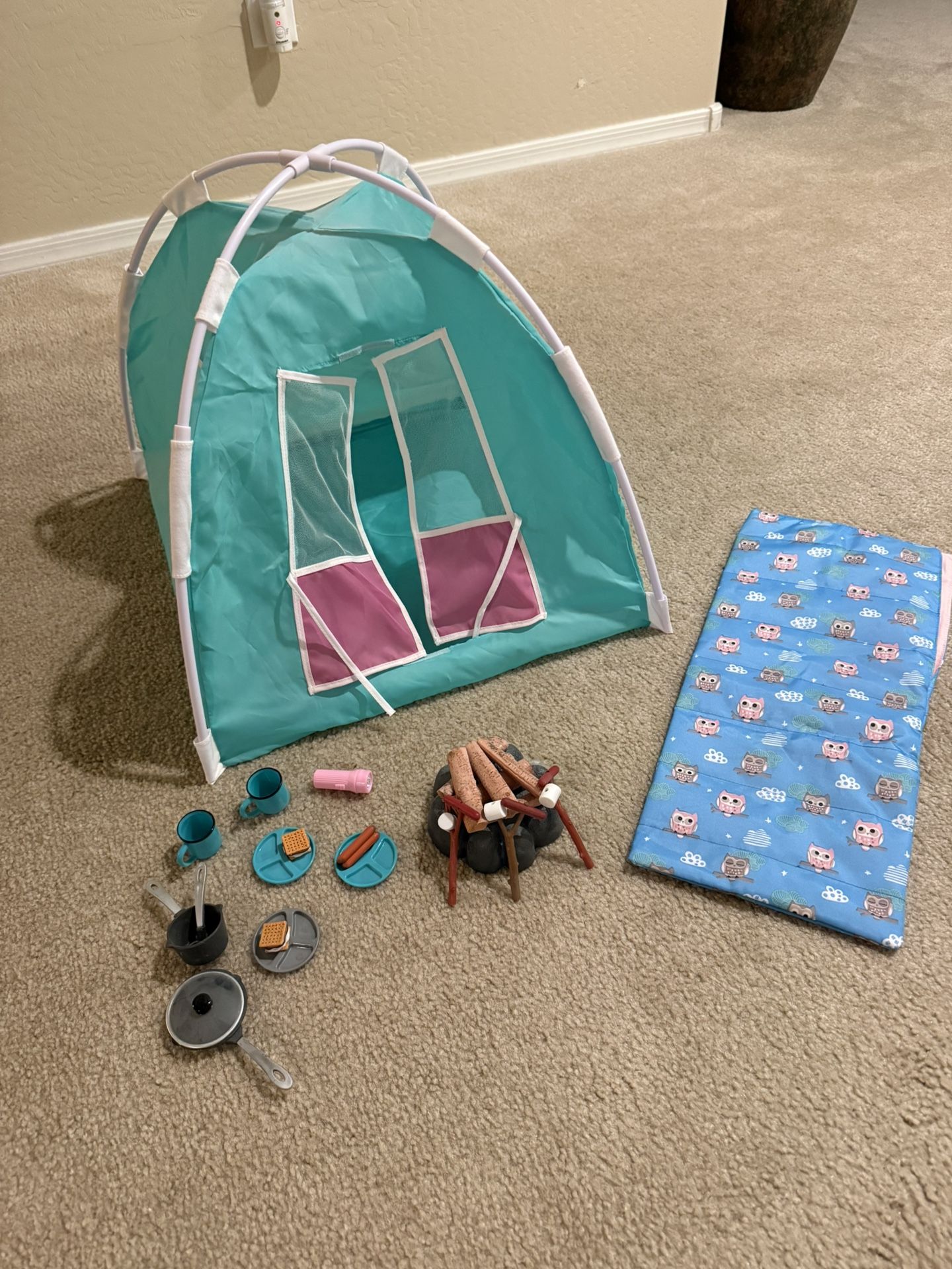 Kids Doll Tent Camping Accessories