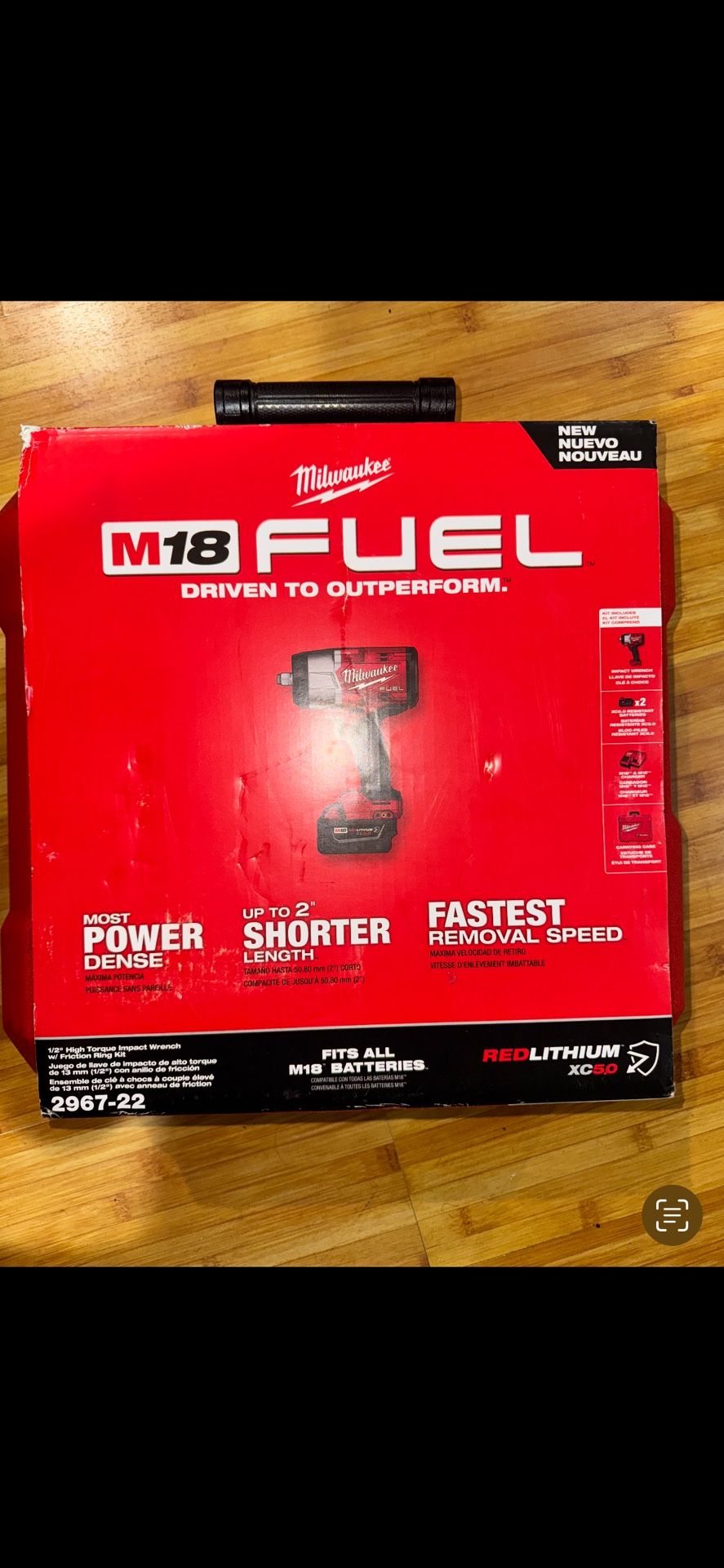 1/2 “ High Torque Impact Wrench New