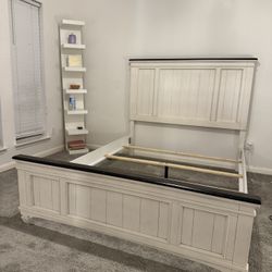 White Queen Bed Frame 