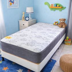 New twin Mattress And Box Spring 2pc Bed Frame Is Not Included 