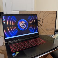 Gaming Laptop GF63 15”6 FHD 144Hz IPS With Box 