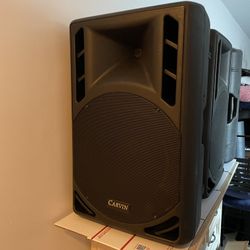 Carvin PM15 15" 2-Way Main/Monitor PA Speaker Passive 8 Ohm 800W Prog 1600W Peak