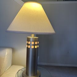 Modern Side Table Lamp with Dual Ambiance Lighting