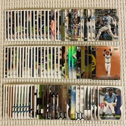 Tampa Bay Rays 85 Card Baseball Lot!