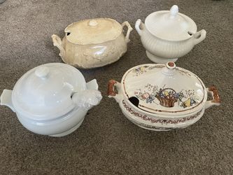 Vintage Ceramic Soup Tureen (4)