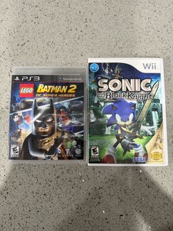 Lego Batman 2 for PS3 + Sonic and the Black Knight