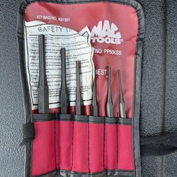 MAC TOOLS 6-PC. PIN PUNCH SET