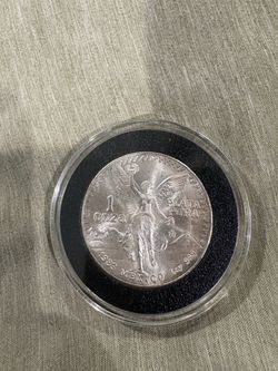 1983 Mexico 1 Onza Plata Pura Silver Libertad Coin