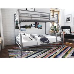 Metal Bunk Bed Twin Over Full