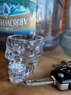 Skull shot glass