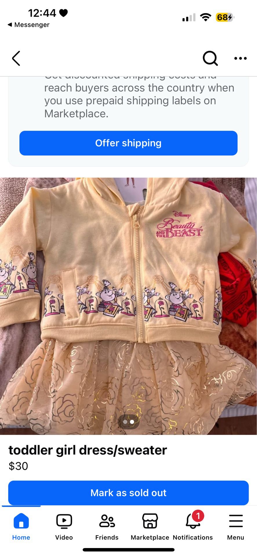 Toddler Girl Sweater/dress 