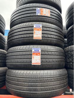 235/55/20 GOOD YEAR  EAGLE TOURING (4 TIRES USED)