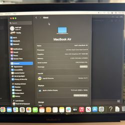 2019 MacBook Air ‘13 Inch 