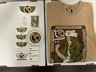 Vapor Room - T-Shirt & Ashtray - Accessories - (New)