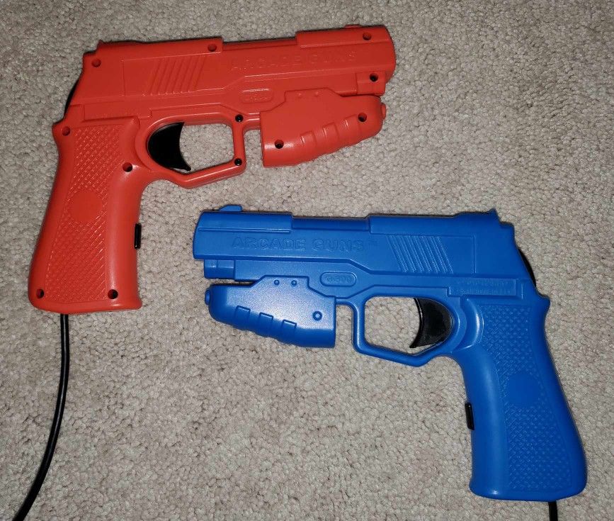 Pair of Aimtrak Light Guns (non Recoil)