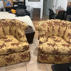 2:/  Designer Chairs.  For law offices or coffee shops.