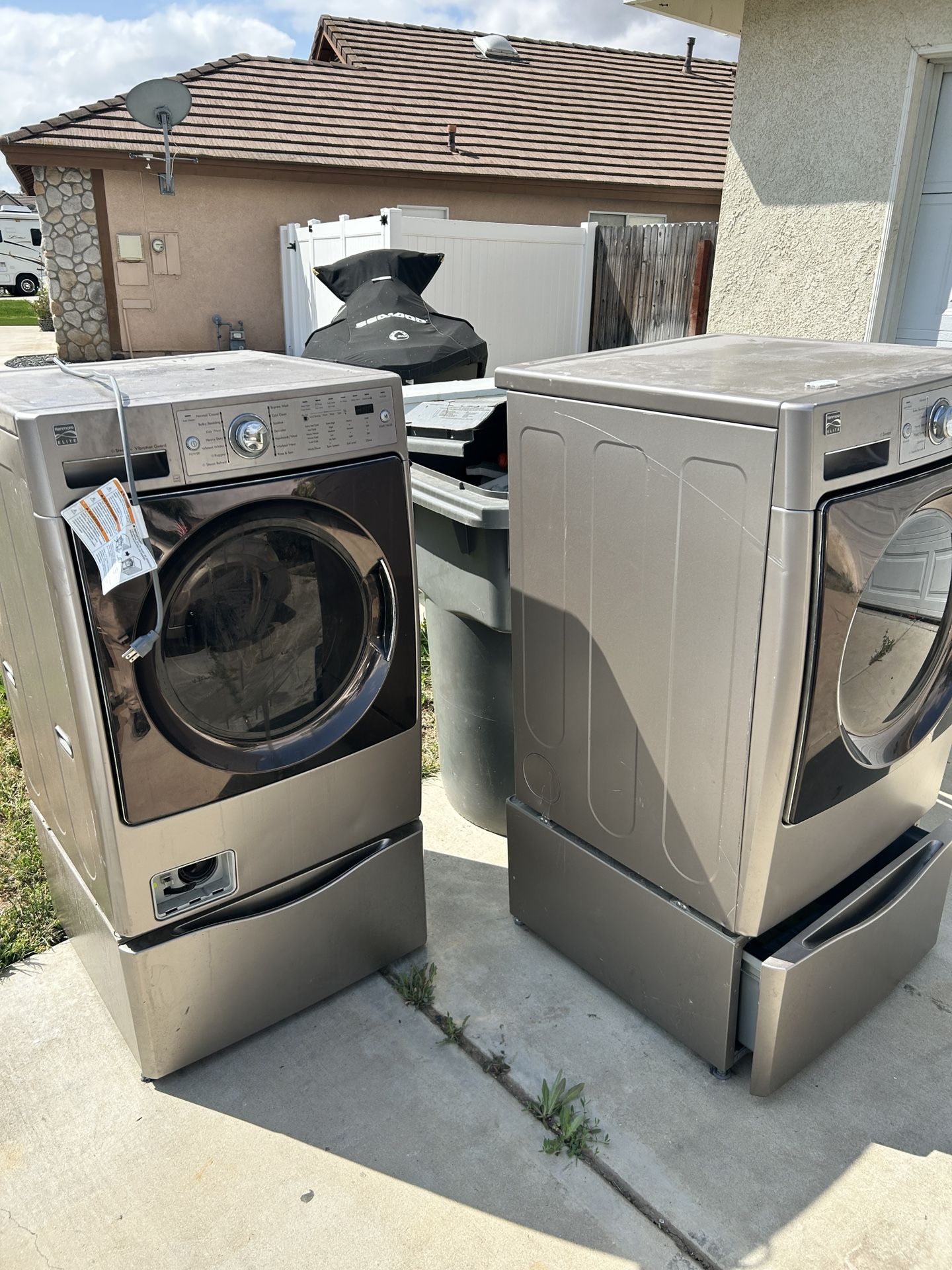 Washer And Dryer