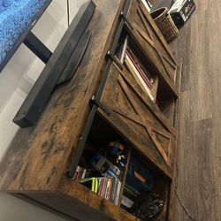 Wood Display Cabinet 