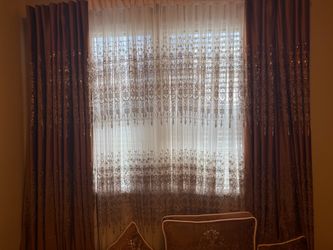 Golden curtain