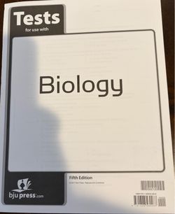 Biology, 5th Ed. Practice Test Book