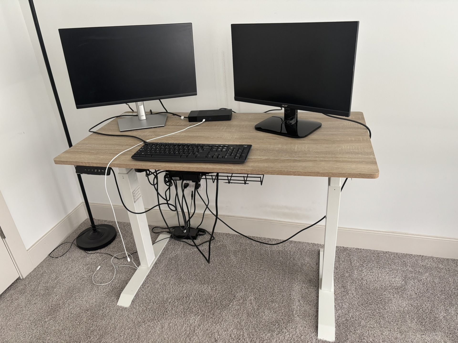 Office Standing Desk And Chair