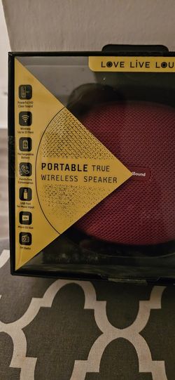 Sound Bound Excursion Pro Bluetooth Speaker In Red 