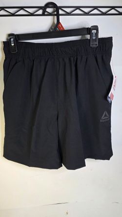 Reebok RBK-Dry Black Athleisure Shorts Mens Small