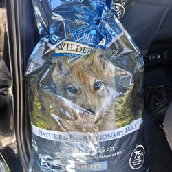 Brand New Bag Of Blue Buffalo Dog Food