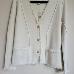 JOIE brand Fringe Details Jacket/blazer Size Med 