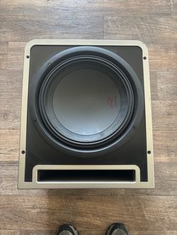 Alpine R Series Subwoofer in Ported Box
