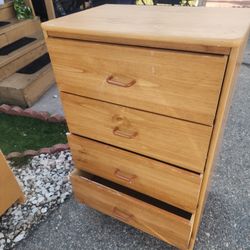 Dresser And Full Box Spring