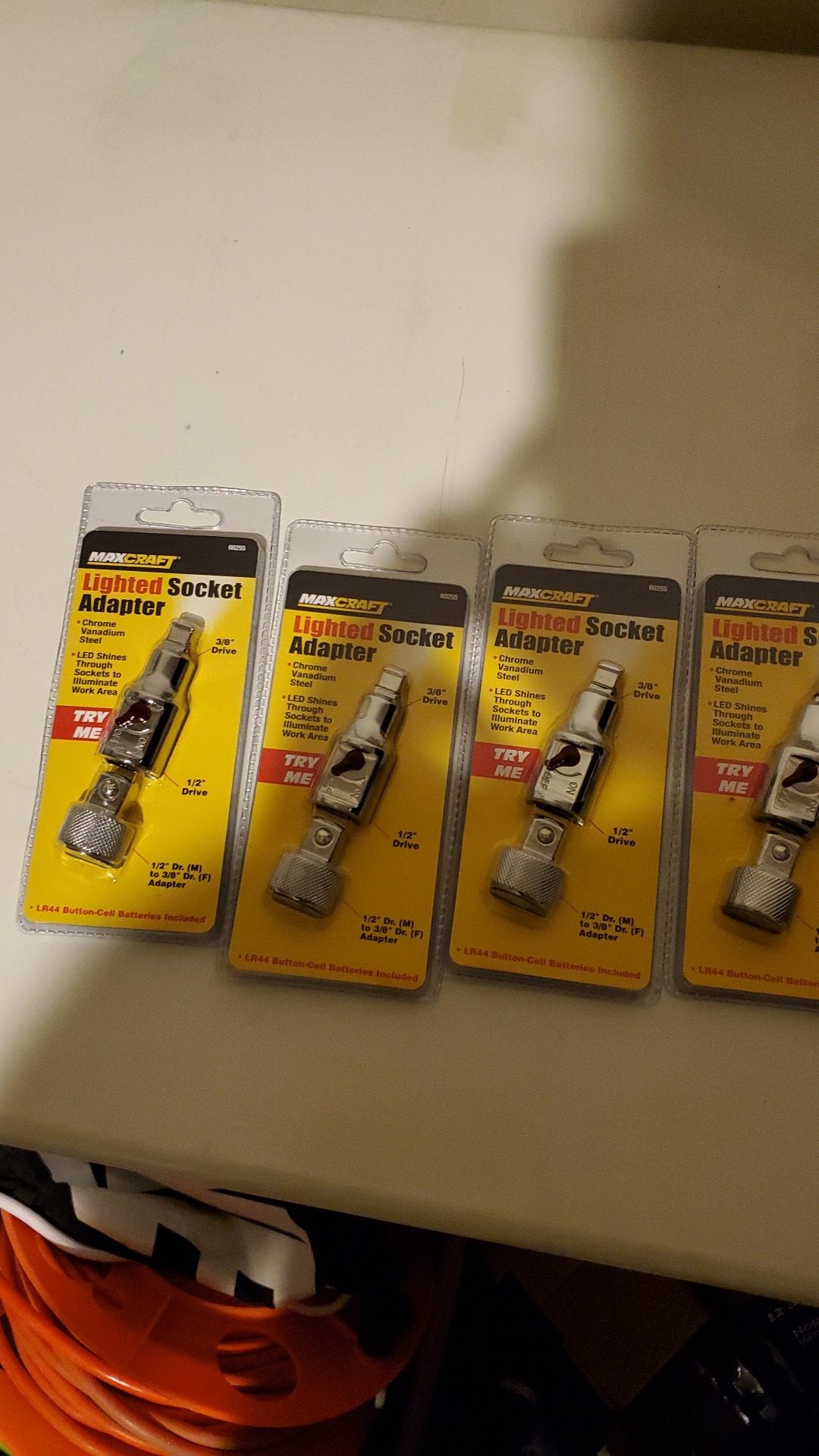 5 maxcraft lighted socket adapters