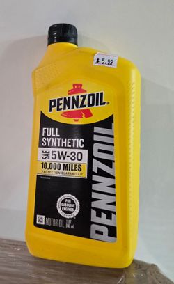 Pennzoil Full Synthetic 5W-30 Motor Oil 1 Qt