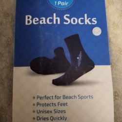 Beach Socks,,protects Feet,,unisex Sizes