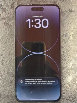 Apple iPhone 14 Pro Max 256GB Space Black Unlocked 77% Battery Health