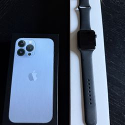 Ifhone 13 Pro max Y Watch Generacion 3