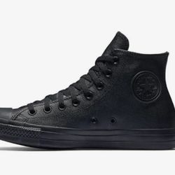 Converse Chuck Taylor All Star Black Leather 