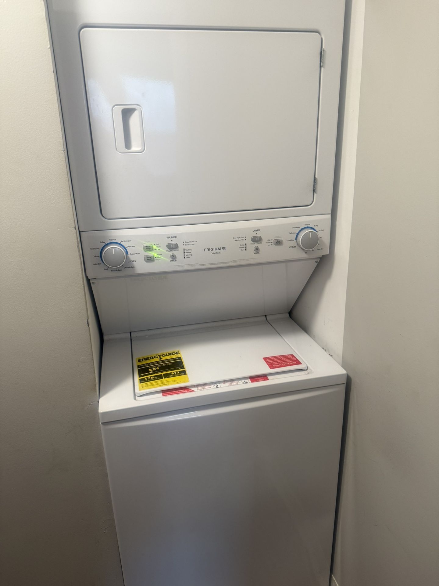 Electric Washer And Dryer Unit Apartment Size